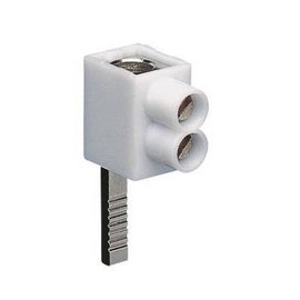 Hager KF81A White 8 Pin Wall Mounted Plastic Power Strip