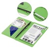 PATIKIL Server Book Organizer with Zipper Pocket, 8" x 5"