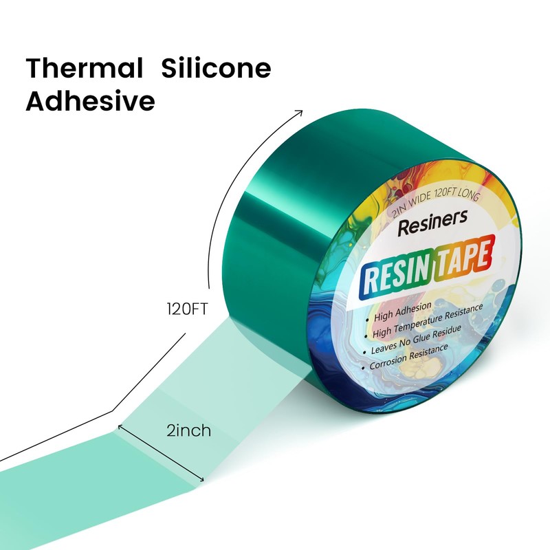 Resiners Resin Tape for Epoxy Resin Molding - 2IN W
