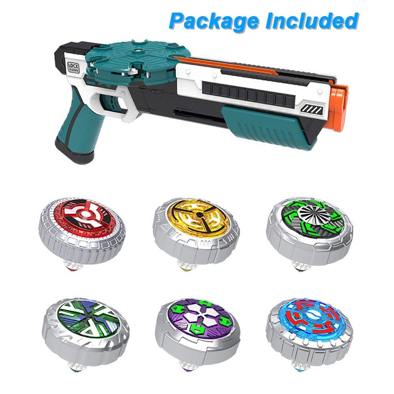 OBEST Battling Tops Gyro Burst Evolution with Engine Launcher & 6