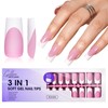 Gellen Soft French Nail Tips Press on Nails 150 Pcs