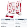 ZELUS 8 x 8ft Football Throwing Net, Quarterback Training Equipment