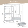 Purse Organizer for Closet, with Bottom Drawer, Extra Large Capacity