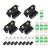 X AUTOHAUX 30A Fuse Kit 4 ANS Holders 7 x