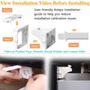 Vmaisi Adhesive Magnetic Locks for Cabinets & Drawers (10 Locks
