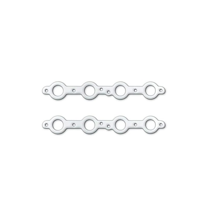 Remflex 2048 Exhaust Gasket for Chevy V8 Engine, (Set of