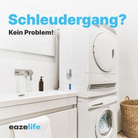 Washing Machine Lashing Strap 6 m 25 mm TÜV & GS Certified for Securing Tumble Dryer and Washing Machine Lashing Strap with Ratchet Lashing Strap 800 daN White