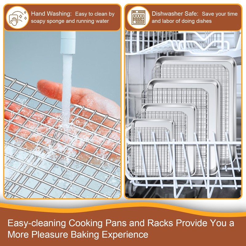 P&P CHEF 16 + 12.5 + 10.4 + 9 Inch