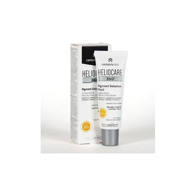 Heliocare 360° Pigment Solution Fluid 50ml - Cantabria Labs