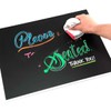 Liquid Chalk Marker Pen Black - 5mm Bullet Nib