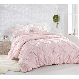 Byourbed BYB Rose Quartz Pin Tuck Twin XL Comforter