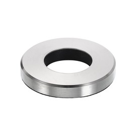 uxcell Faucet Base Ring, 1.65"x0.83"(OD x ID) Stainless Steel Wire Drawing Washer Fasteners Tap Hole Cover for Bathroom Kitchen Cold Water Faucets, Silver