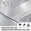 50-Pack 25MM Utility Knife Blades, Snap off Knife Blades for
