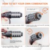 GRIFEMA GAK1203-12 Bicycle Lock Anti-Theft Cable Lock with 5 Digit