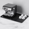 Coffee Mat, 2-in-1 Silicone Bar Mat with Detachable Dish Drying