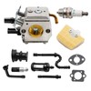 Carburetor Kit Replacement for Stihl 034 036 MS340 MS360 Chainsaw,