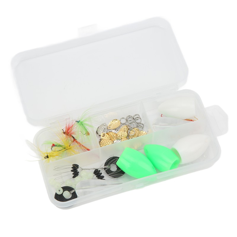Fly Hook Throwing Set Simulation Fishing Lures Bait Kit with