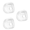 Generic Amara-View Full Face Cushion Replacement- Medium (3 Pack), Clear