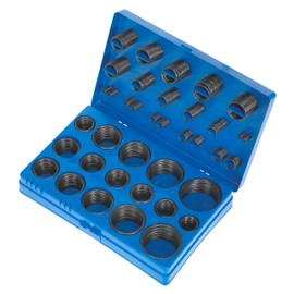 Sealey Rubber O-Ring Assortment, 407pc, Imperial - BOR407