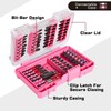 Geinxurn 48Pieces Impact Screwdriver Bits Set, Magnetic S2 Steel Phillips/Slotted/Square/Torx