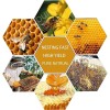 30Pcs Beekeeping Bee Wax Nest Bed Beeswax Sheets Honeycomb Foundation