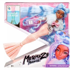 Mermaze Mermaidz Color Change Shellnelle Mermaid Fashion Doll with Accessories