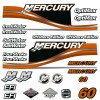 AMR Racing Mercury 60 Four 4 Stroke Decal Kit Outboard