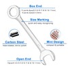 Treki 4-11mm Mini Wrench Sets, 10Pcs Metric Small Combination Wrenches