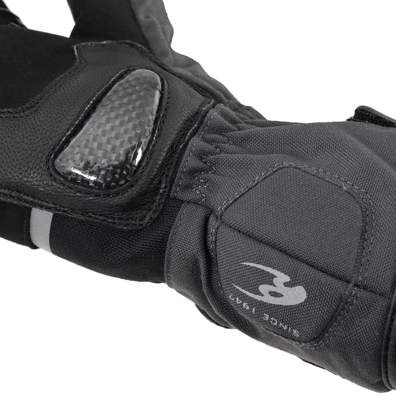 Komine GK-846 Protective Winter Motorcycle Gloves, Basalt Grey, L