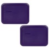 Pyrex 7210-PC 3 Cup Plum Purple Food Storage Replacement Lid