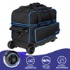 Goloni Double Roller 2 two bowling ball bag with wheels
