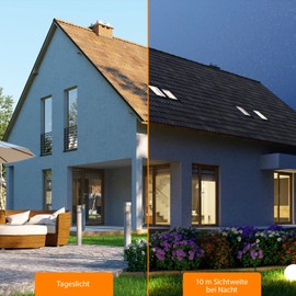 Smartwares Starlight Security Camera - Outdoor - WiFi - Multiple Viewing Modes - QHD Images - Two-Way Communication - Motion Sensor