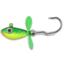 Northland Tackle Whistler Jig, Assorted Sizes and Colors, 1/4 Oz, Firetiger