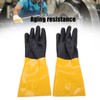 PVC Coated Protective Gloves Lengthening Seamless Wear Resistance Gloves for
