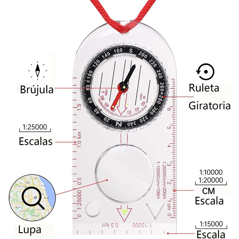 Navigation Hiking Alignment Compass Professional Compass Alignment Compass Alignment Compass