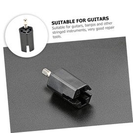 Alasum 4pcs Guitar Tuner Head Ukulele Tuner Guitar Pegs Guitar Winder Guitar DIY Tool Guitar Nut Guitar Parts Wisking Tool Electric Guitar Accessories String Changer Metal To Disassemble