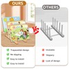 ARTSIM Wooden Puzzle Storage Rack 2PCS Jigsaw Puzzle Holder Rack
