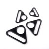 TiSuit 12Pcs 1" Triangle Buckle Adjuster D Ring for Strap