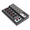 10 Channel Mixer Low Noise Stereo Line Mixer with 2