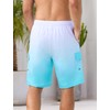 SILKWORLD Mens Swim Trunks 9" Swimming Shorts Quick-Dry Bathing Suits
