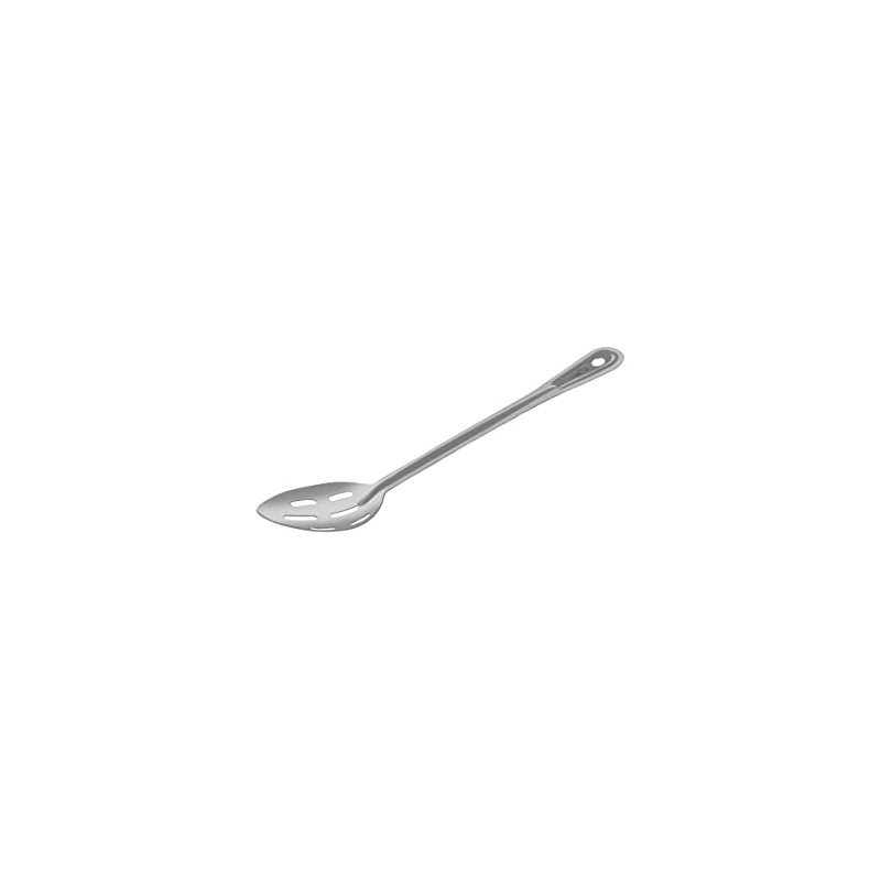 Chef Inox Stainless Steel Slotted Basting Spoon, 330 mm Size