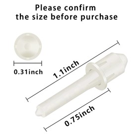 Kowibcl 30Pcs Shutter Repair Pins Replacement Repair Pins Plantation Shutter Pins Repair Plantation Shutter Repair kit Pins for Windows