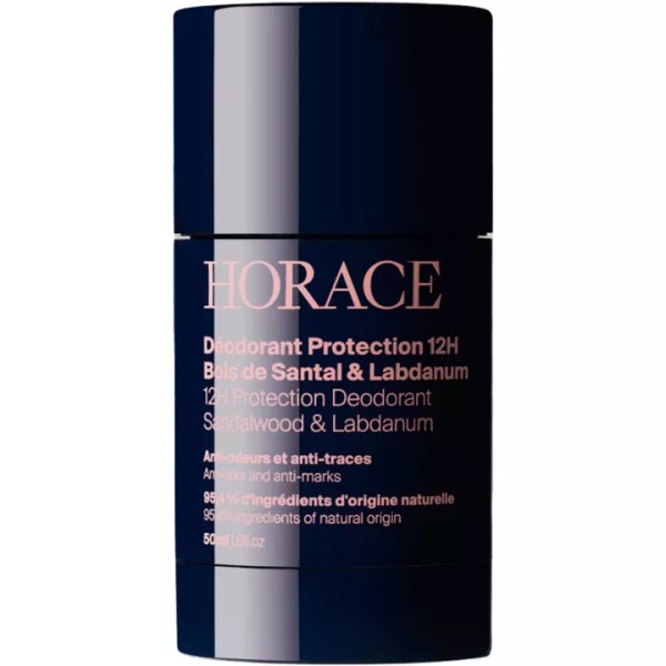 Horace Deodorant Protection 12h 50 ml, Sandalwood and Labdanum