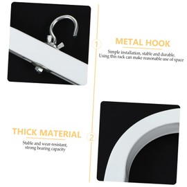 DOITOOL Projector Screen Support Tv Wall Mount Bracket Metal Projector Screen Mount L-Bracket