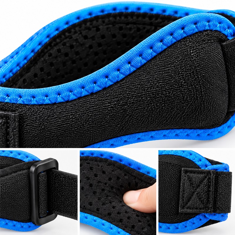 Adjustable Knee Support Strap for Basketball & Running – Compression