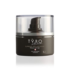 TYRO Supreme Anti-Age Face Mask - Lifting And Moisturizing Mask - Helps Significantly Reduce The Look Of Multiple Signs Of Ageing - Improves The Appearance Of Wrinkles - For All Skin Types - 1.69 Oz