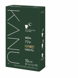 Maxim 카누 디카페인 10T 탕비실커피 맥심디카페인 Kano Decaf 10T Breakroom Coffee Maxim Decaf