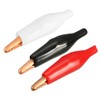 sourcing map Copper Alligator Clips Electrical Crocodile Clamps Jumper Electric