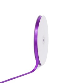 Creative Ideas PSF0308-465 Solid Satin Ribbon, 3/8" by 100 yd, Purple