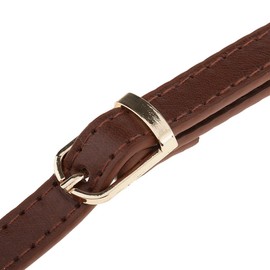 zalati Handbag handle DIY Purse Making Strap Pu Leather Shoulder Bag Handle DIY Shoulder Strap Carrying Strap Single Shoulder Messenger belt Handbags Belt Bag Accessories Adjustable Length 120cm Brown